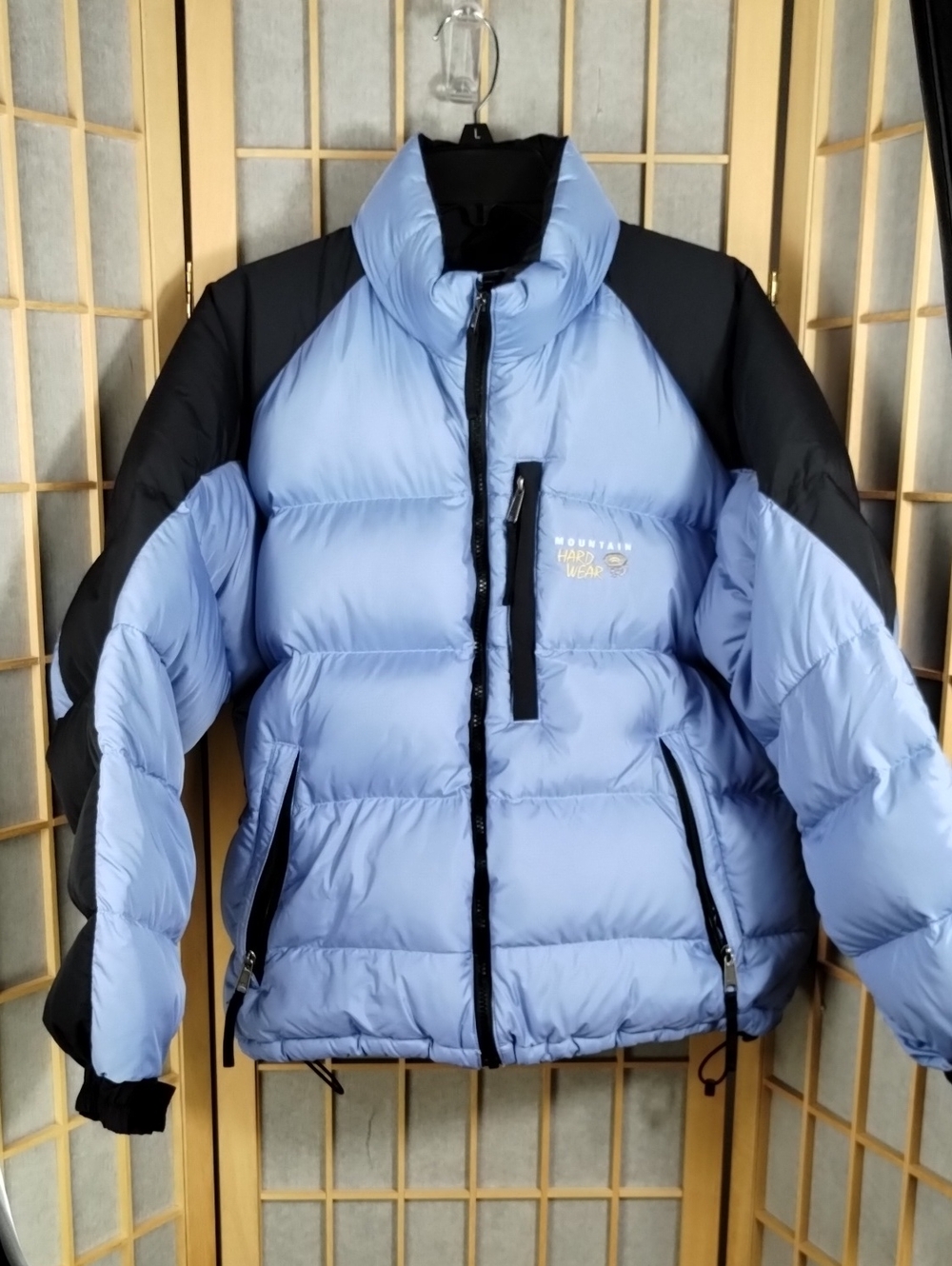 Mountain Hardware Wmns Sub Zero 90% Down Puffer Jacket Size 12 Bluish Lavender